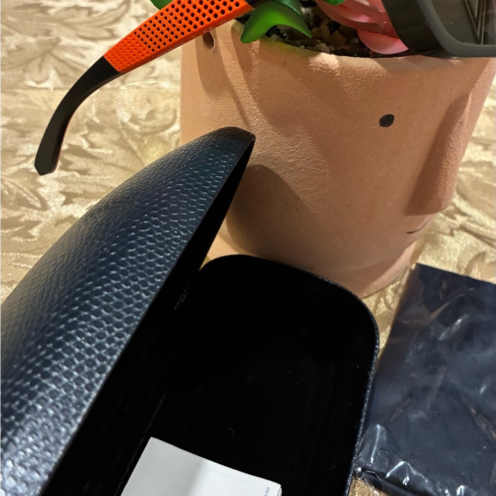 Arnette Sunglasses with Black Frame and Orange Temples - Picture 2 of 8